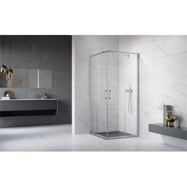 Radaway Nes 8 KDD II 90 szögletes zuhanykabin balos