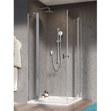 Radaway KDD II 90 szögletes zuhanykabin, jobbos 90x200 cm, króm