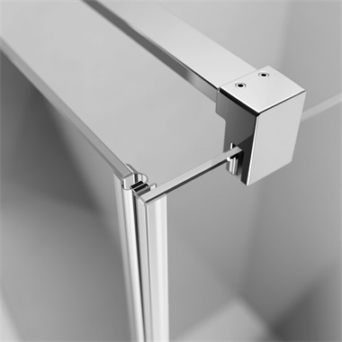 Radaway KDD II 90 szögletes zuhanykabin, jobbos 90x200 cm, króm