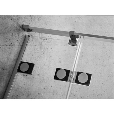 Radaway Euphoria S2 90 zuhanykabin oldal fal 200x90 cm átlátszó, króm