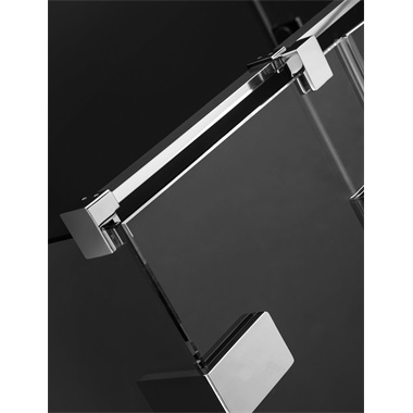 Radaway Euphoria S2 90 zuhanykabin oldal fal 200x90 cm átlátszó, króm