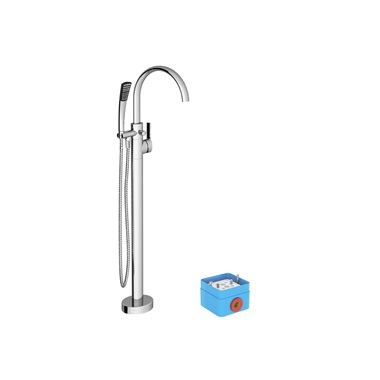 Ravak Freedom FM 080.00 padlón álló csaptelep króm