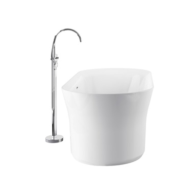 Ravak Freedom FM 080.00 padlón álló csaptelep króm