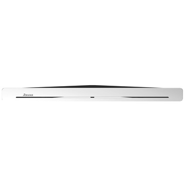 Ravak Slim C polc 29x 20,6x2,2 cm, fekete, króm