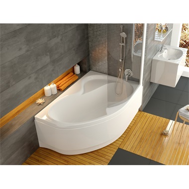 Ravak Rosa II kád előlap 160 cm, jobbos, fehér