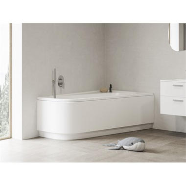 Ravak Chrome kád előlap 160x105 cm, jobbos, fehér