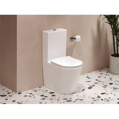 RAVAK ELEGANT RIMOFF monoblokkos WC ülökével, fehér