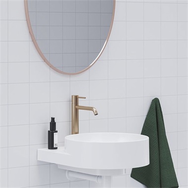 Ravak Espirit es 014.60rgb álló mosdócsaptelep 250 mm, leeresztő nélkül - szálcsiszolt rose gold Ravak Espirit es 014.60rgb álló mosdócsaptelep 250 mm, leeresztő nélkül - szálcsiszolt rose gold