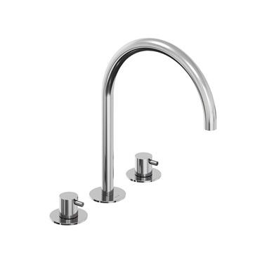 Ravak Espirit es 018.00 álló mosdócsaptelep, 3 furatos 270 mm, leeresztő nélkül - króm Ravak Espirit es 018.00 álló mosdócsaptelep, 3 furatos 270 mm, leeresztő nélkül - króm