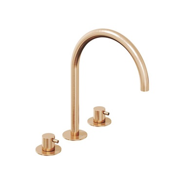 Ravak Espirit es 018.60rgb álló mosdócsaptelep, 3 furatos 270 mm, leeresztő nélkül - szálcsiszolt rose gold Ravak Espirit es 018.60rgb álló mosdócsaptelep, 3 furatos 270 mm, leeresztő nélkül - szálcsiszolt rose gold