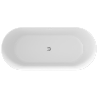 Ravak Freedom O Tec szabadon álló kád 170x77 cm fehér, króm lefolyóval