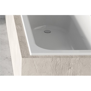 Ravak Chrome Slim téglalap alakú kád 150x70 cm, fehér