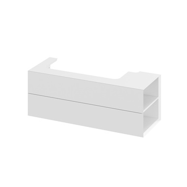 Ravak SD Lite 120 J fürdőszobai szekrény mosdó alá 120x45x43 cm, jobbos,  fehér
