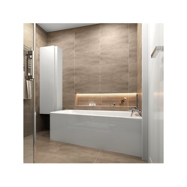 Ravak 10° kád előlap 170 cm, balos, fehér