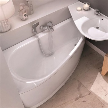 Ravak Avocado kád előlap, 150 cm, balos