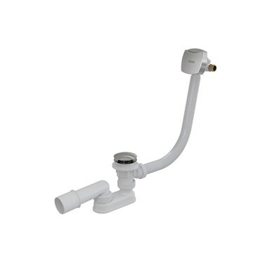 Ravak kád le-és túlfolyószett 570 mm, Click-Clack, króm