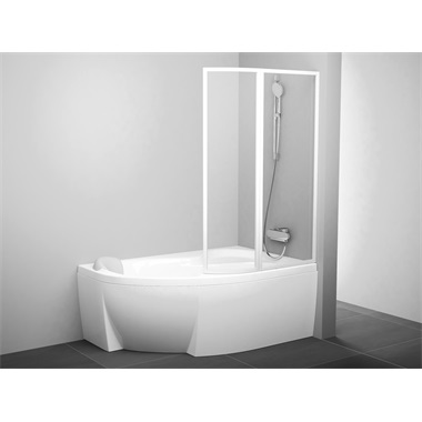 Ravak VSK 2 Rosa kádparaván 170 cm, jobbos, transparent