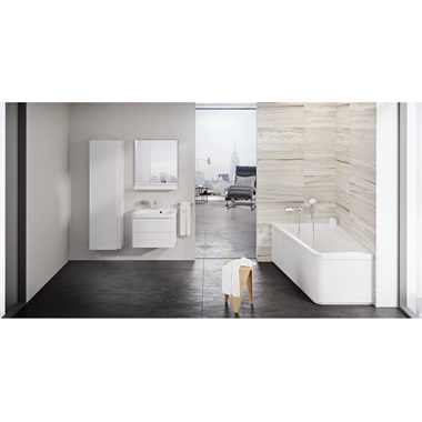 Ravak sarokkád 10°,170 x 100 cm, balos, fehér