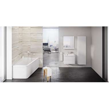 Ravak sarokkád 10° 170x100 cm, jobbos, fehér