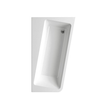 Ravak sarokkád 10° 170x100 cm, jobbos, fehér