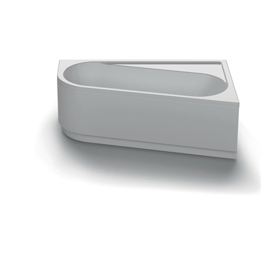 Ravak Chrome sarokkád 170 x 105 cm, jobbos, fehér