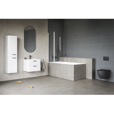 Ravak Chrome Slim téglalap alakú kád170x75 cm, fehér