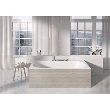 Ravak City Slim egyenes kád 180 x 80 cm, fehér 