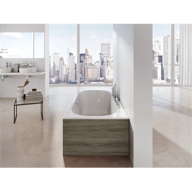 Ravak City Slim egyenes kád 180 x 80 cm, fehér 