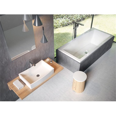 Ravak Formy 02 téglalap alakú kád 180x80 cm, fehér