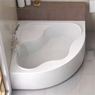 Ravak Gentiana sarokkád 150x150 cm, fehér