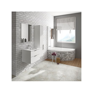 Ravak Rosa II sarokkád 170x105 cm, balos, fehér