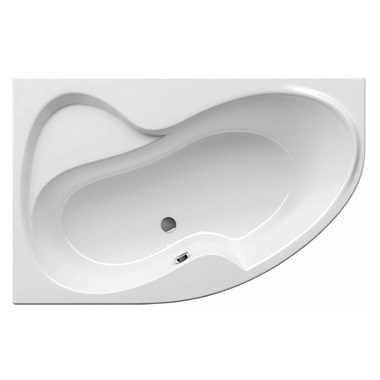 Ravak Rosa II sarokkád 170x105 cm, balos, fehér