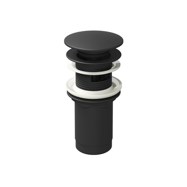 Ravak Click-Clack mosdólefolyó, fekete