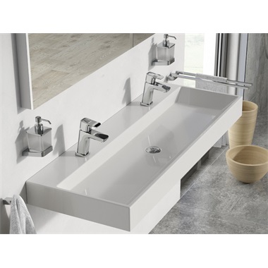 Ravak Natural Duo 120 cm, túlfolyó nélkül