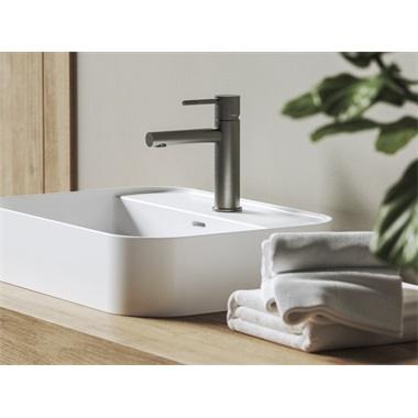 Ravak Nox NX 014.20GB álló mosdócsaptelep 19 cm, leeresztő nélkül, graphite brushed