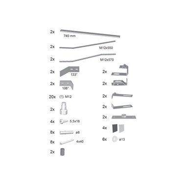 Ravak LoveStory II panelkit