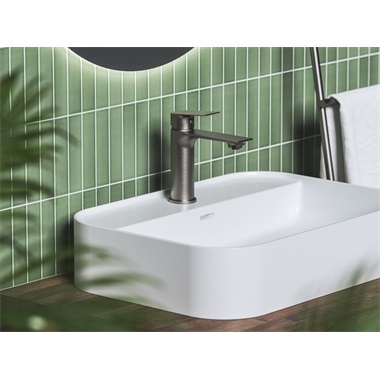 Ravak Plan PN014.20GB álló mosdócsaptelep 165 mm, leeresztő nélkül, grafit brushed