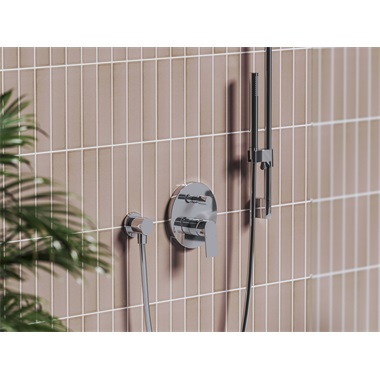 Ravak Plan PN 061.00CR.O2 falsík alatti csaptelep, kétutas, belső egységgel, króm