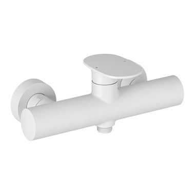 Ravak Spring fali zuhanycsaptelep zuhanyszett nélkül, matt fehér SG 032.10WHM Ravak Spring fali zuhanycsaptelep zuhanyszett nélkül, matt fehér SG 032.10WHM