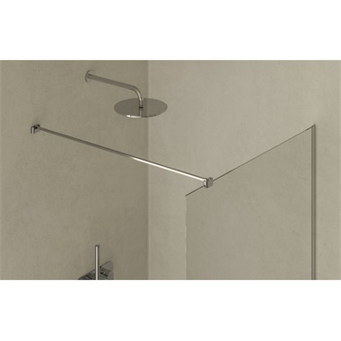 Ravak Walk-In Air Wall zuhanykabin 90x200 cm, króm transparent