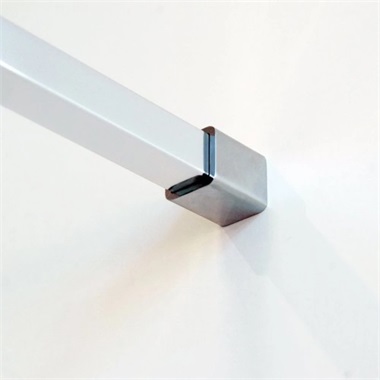 Ravak Walk In Wall-140 v.200 zuhanyfal fekete + transparent 140x200 cm