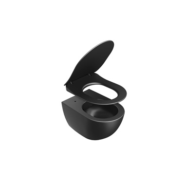 Ravak Uni Chrome RimOff  fali WC fekete