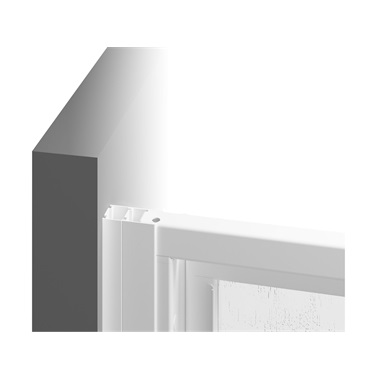 Ravak Supernova ASDP3 zuhanyajtó 90x198 cm, fehér, pearl