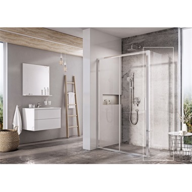 Ravak Blix Slim BLSPS-90 fix oldalfal 