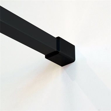 Ravak zuhanyfal, Walk In Wall-100x200 cm fekete, transparent