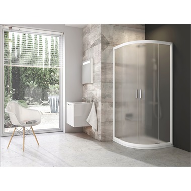 Ravak Blix BLCP4 80 zuhanykabin 80x80x190 cm fehér,grape
