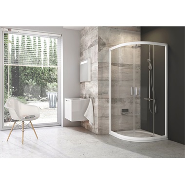 Ravak Blix BLCP4 zuhanykabin 90x90x190 cm, fehér, transparent