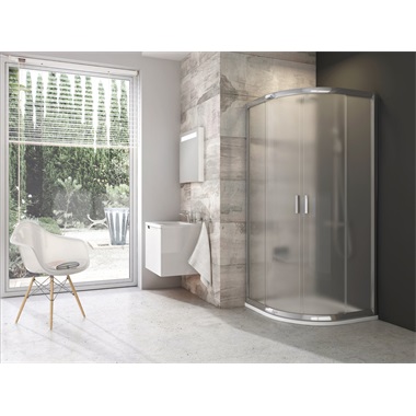 Ravak Blix BLCP4 zuhanykabin 90x90x190 cm fényes alu, grape