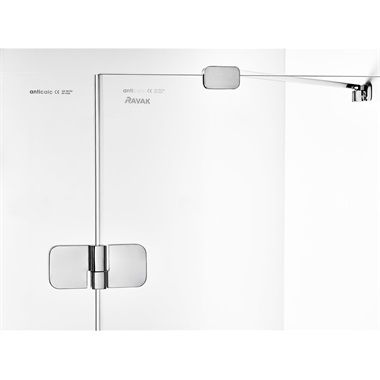 Ravak Brilliant zuhanykabin BSDPS 90/90 jobb, króm/trans