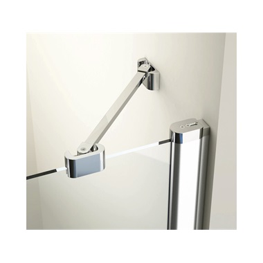 Ravak Chrome CSKK4 zuhanykabin 80x80x195 cm szatén, transparent